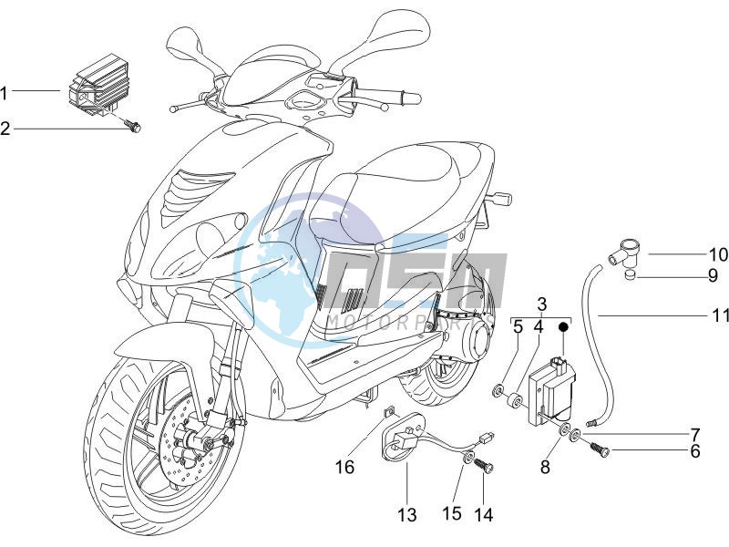 Voltage Regulators - Electronic Control Units (ecu) - H.T. Coil