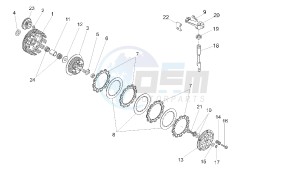 GPR - 50 CC VTHVXA00 2T drawing CLUTCH