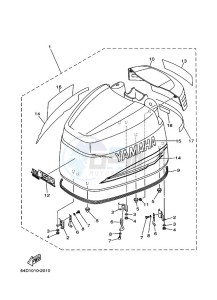 150FETOX drawing FAIRING-UPPER