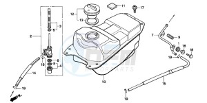 PK50M drawing FUEL TANK