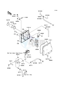 JET SKI STX-15F JT1500-A2 FR drawing Air Cleaner