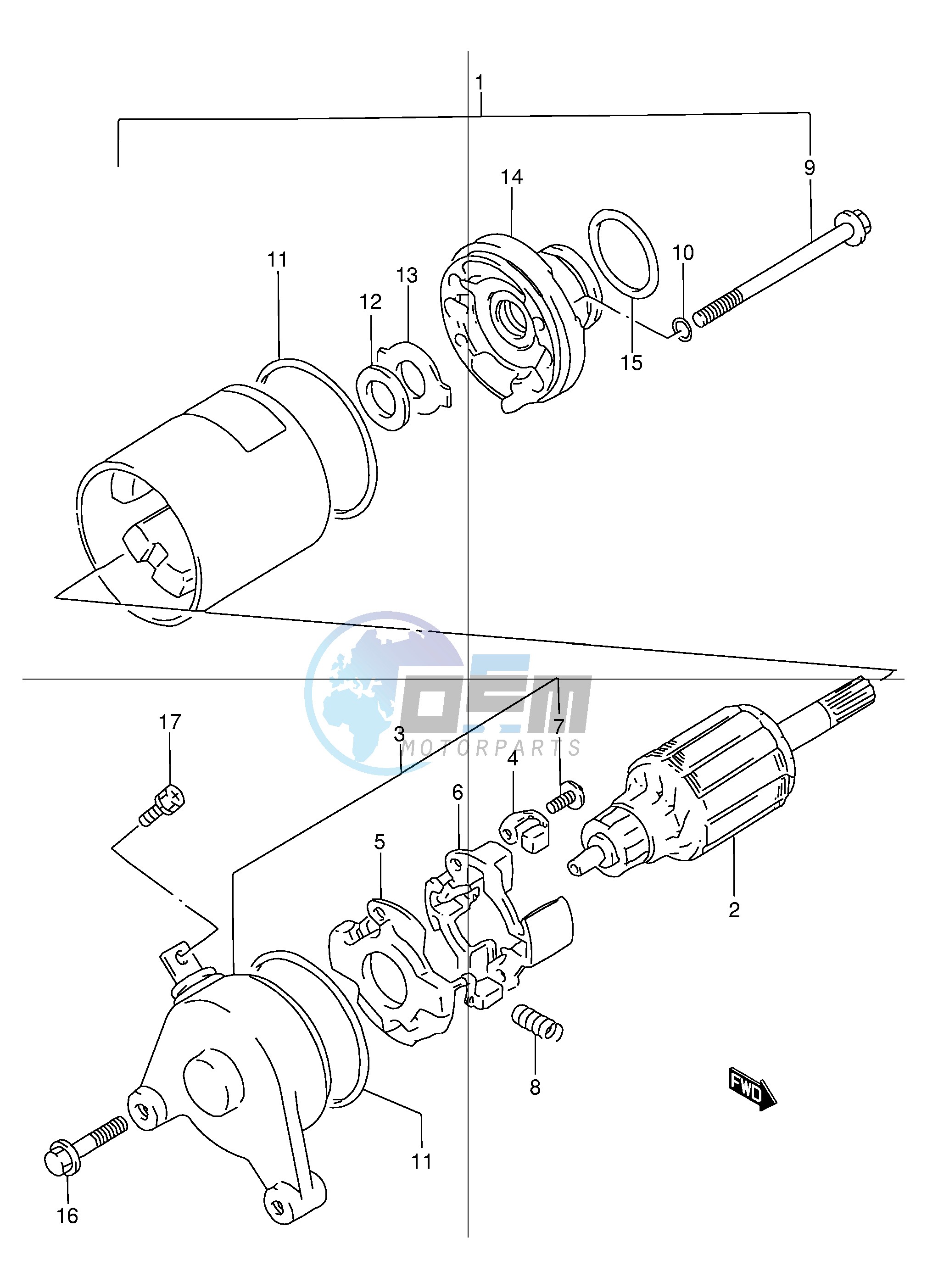 STARTING MOTOR