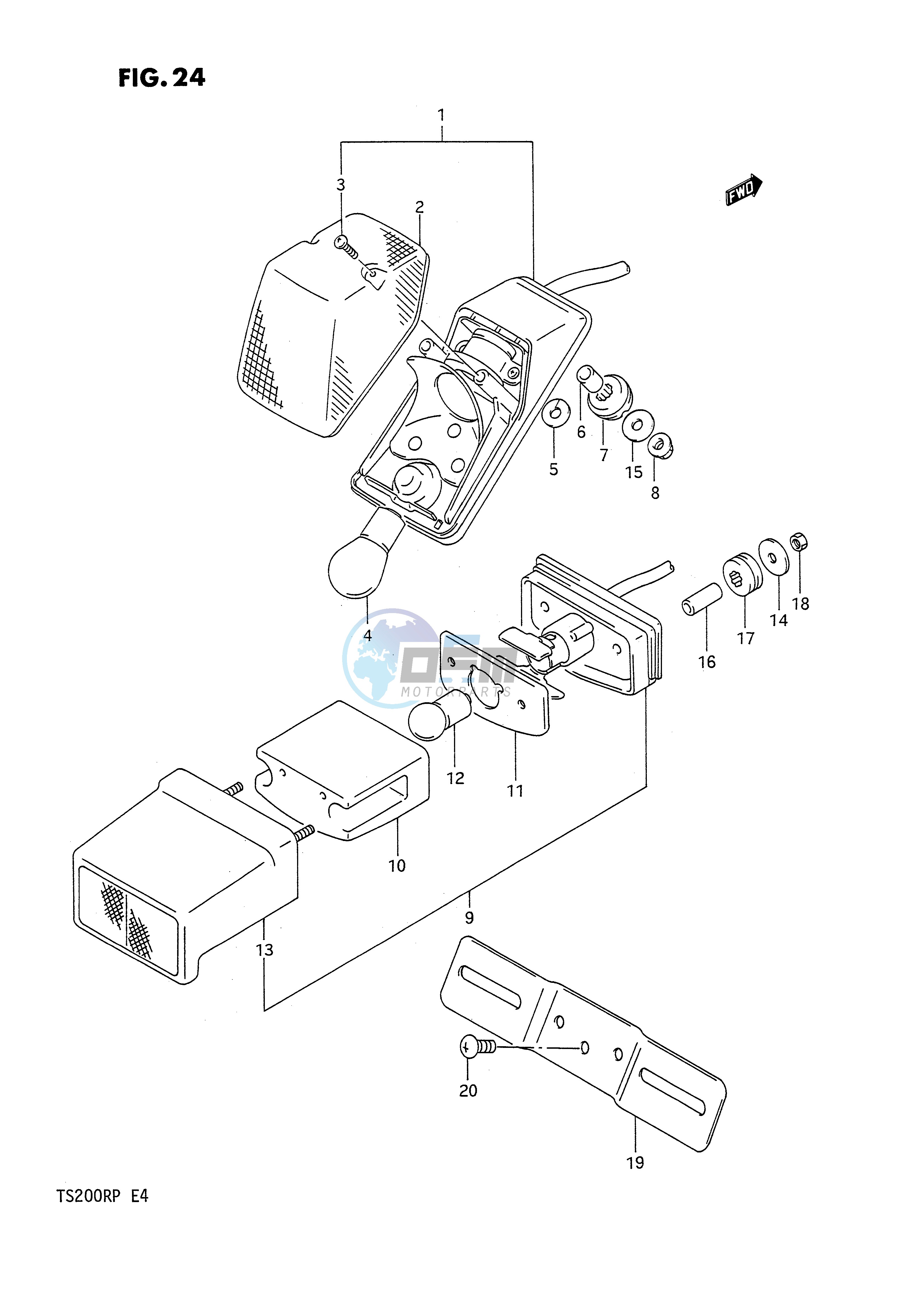 REAR COMBINATION LAMP