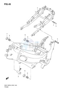 GSX1300R drawing FRAME L2