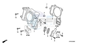 SH300A9 UK - (E / ABS MKH TBX) drawing CYLINDER/REED VALVE