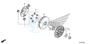 SH125DG SH125D E drawing DRIVE FACE