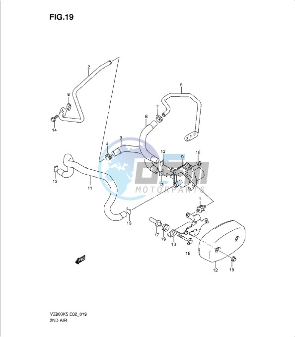 SECOND AIR (MODEL K5/K6/K7/K8)