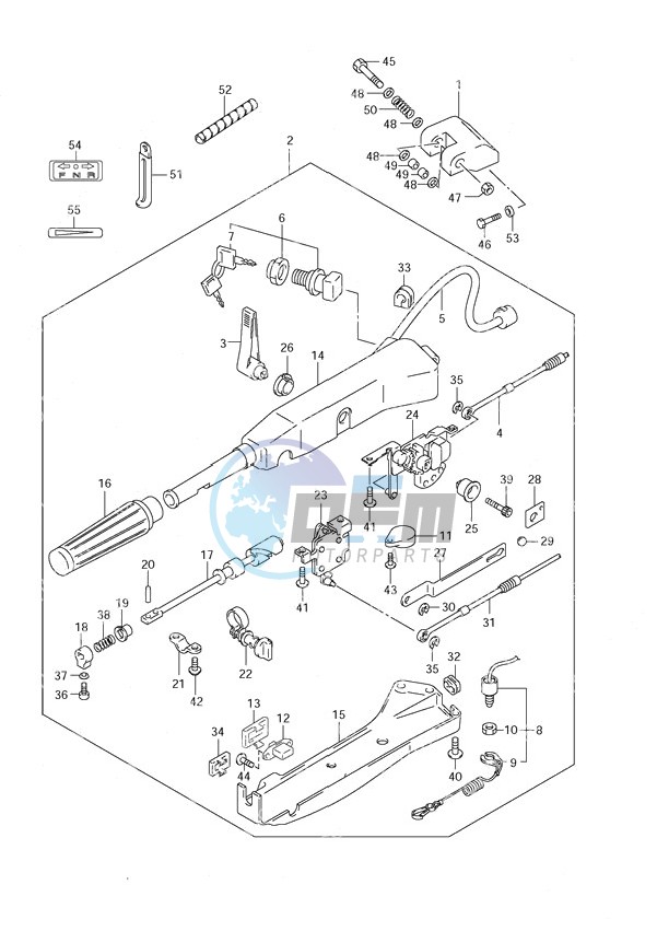 Tiller Handle