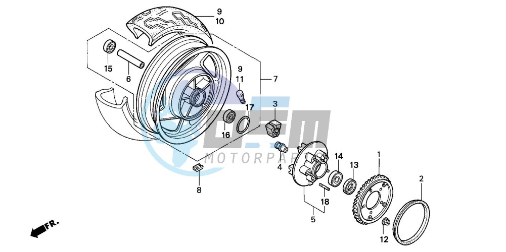 REAR WHEEL