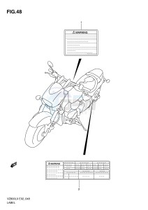 VZ800 (E2) MARAUDER drawing LABEL