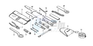 CBR600RR drawing TOOLS