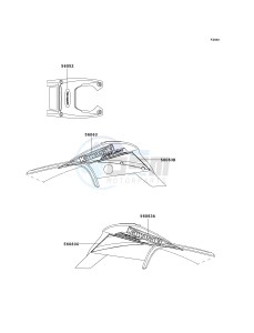 KEF 300 B [LAKOTA SPORT] (B1-B3) [LAKOTA 300 SPORT] drawing DECALS-- KEF300-B1- -