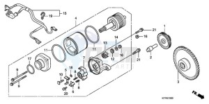 SH1509 Europe Direct - (ED) drawing STARTING MOTOR