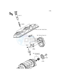 NINJA ZX-10R ZX1000JFFA FR XX (EU ME A(FRICA) drawing Ignition System