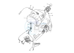 YP E MAJESTY 180 drawing FUEL TANK