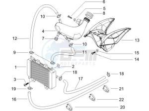 NRG 50 power DD serie speciale drawing Cooling system