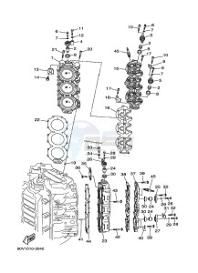 LZ250DETOX drawing CYLINDER--CRANKCASE-2