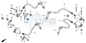 VFR800FI drawing IGNITION COIL