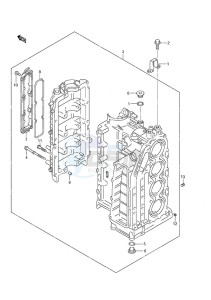 df 115A drawing Cylinder Block