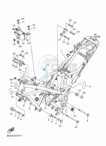 MT-03 MTN320-A (B9A7) drawing FRAME