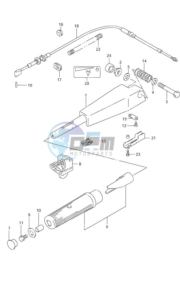 Tiller Handle