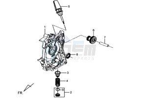 MIO 50 drawing CRANKCASE RIGHT / START MOTOR