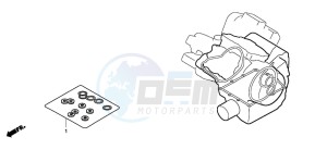 VT750C3 drawing GASKET KIT B