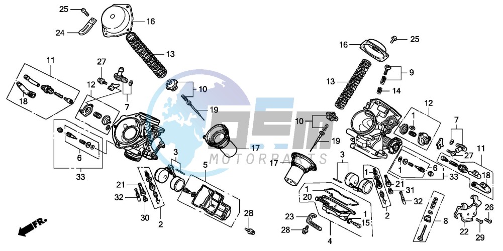 CARBURETOR (COMPONENT PARTS)