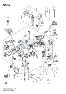 VZ800 (E3-E28) MARAUDER drawing WIRING HARNESS