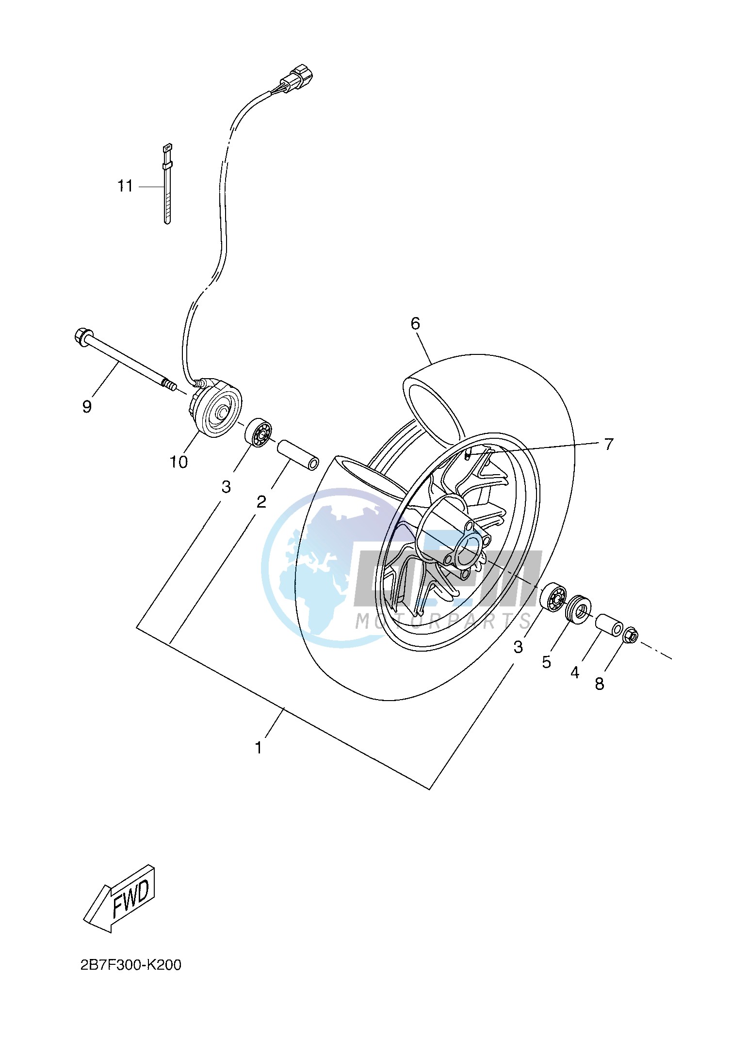 FRONT WHEEL