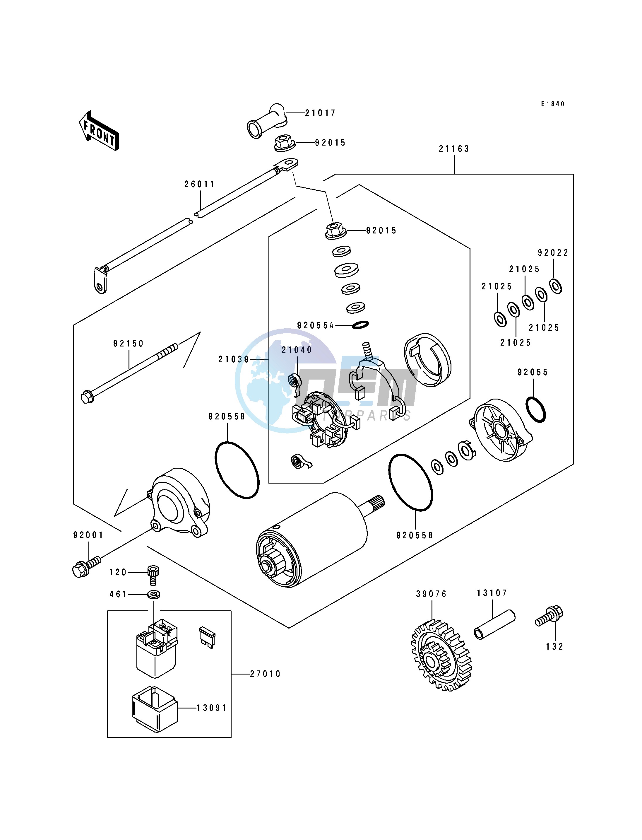 STARTER MOTOR