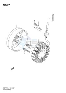 GSR750 (E21) drawing GENERATOR