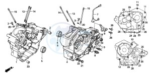 NV600C 400 drawing CRANKCASE