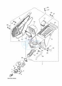 XTZ125E XTZ125 (1SBM) drawing INTAKE