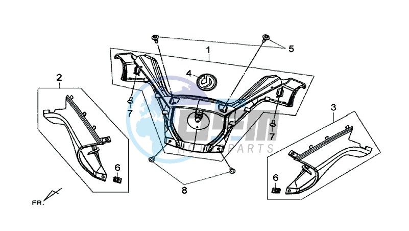 COWLING HANDLEBAR