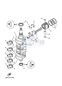 F40C drawing CRANKSHAFT--PISTON