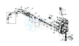 GTS 250 EVO drawing COVER RIGHT