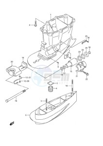 DF 250 drawing Drive Shaft Housing