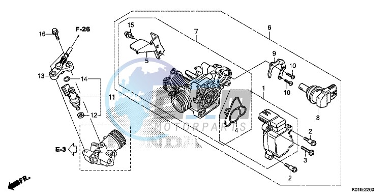 THROTTLE BODY/FUEL INJECTOR