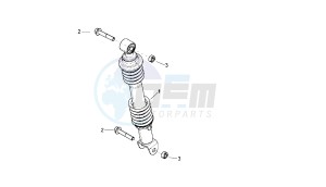 VARIANT SPORT - 50 CC VTHSBA00 2T drawing REAR SHOCK ABSORBER