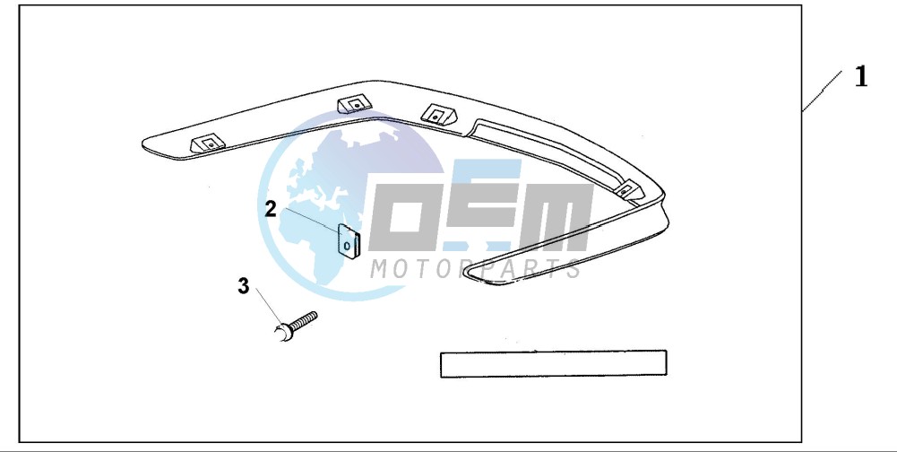 TRUNK LOWER SPOILER (NH496M)9P