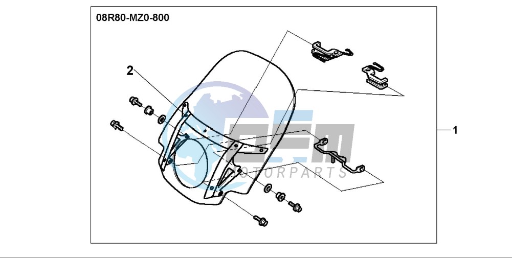 WINDSHIELD KIT