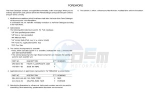 MWS125-C TRICITY 125 (BCS5) drawing Infopage-3