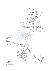 YFZ450R YFZ450RD (18PS 18PP) drawing STEERING