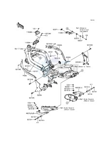 ER-6N_ABS ER650FFF XX (EU ME A(FRICA) drawing Frame Fittings