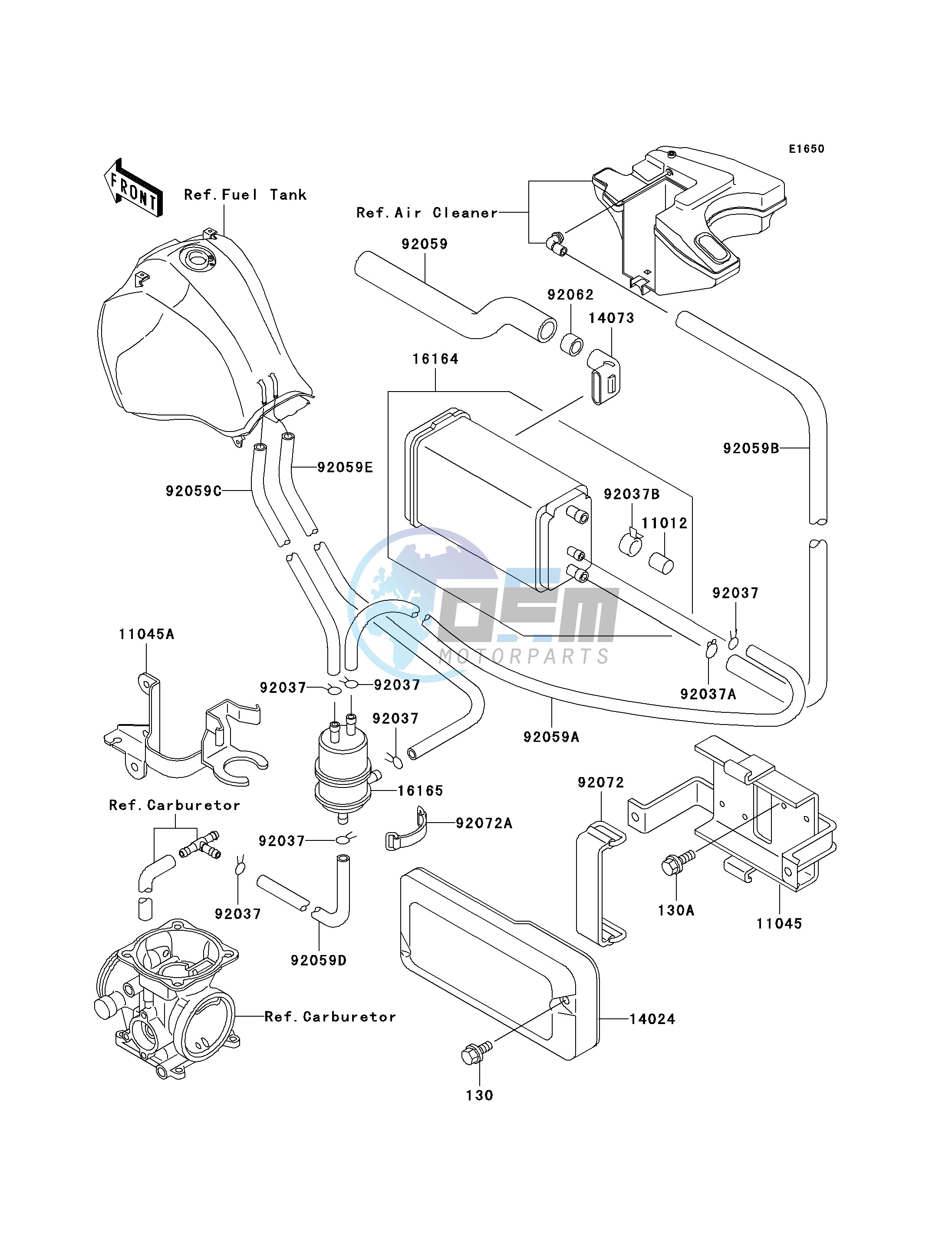 FUEL EVAPORATIVE SYSTEM