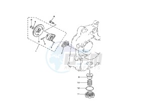 XC VERSITY 300 drawing OIL PUMP