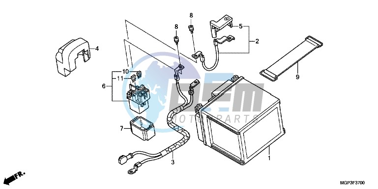 BATTERY (CBR1000RR/S)