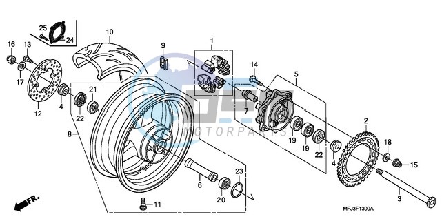 REAR WHEEL