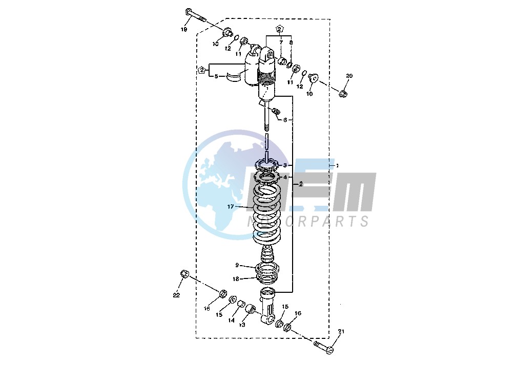 REAR SHOCK ABSORBER